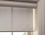 Alta Roller Shades provide a finished look and can completely disappear.