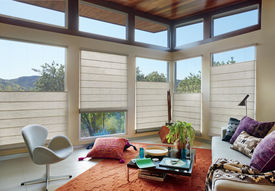 Window shades are a type of treatment that comes in many styles including cellular honeycomb, roller, solar and Roman.